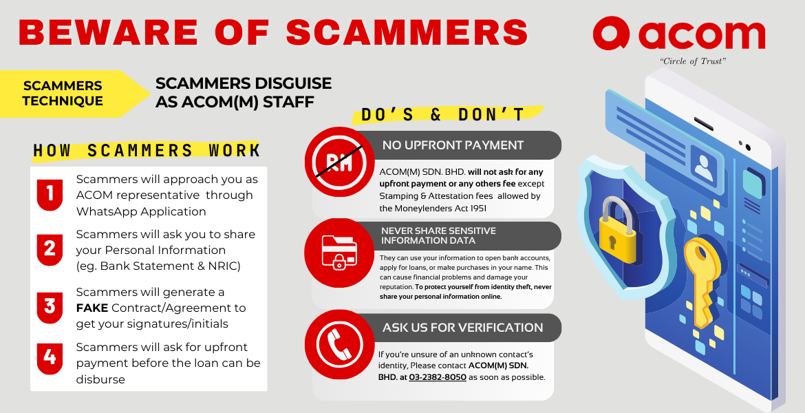 WASPADA PENIPUAN (SCAMMER)